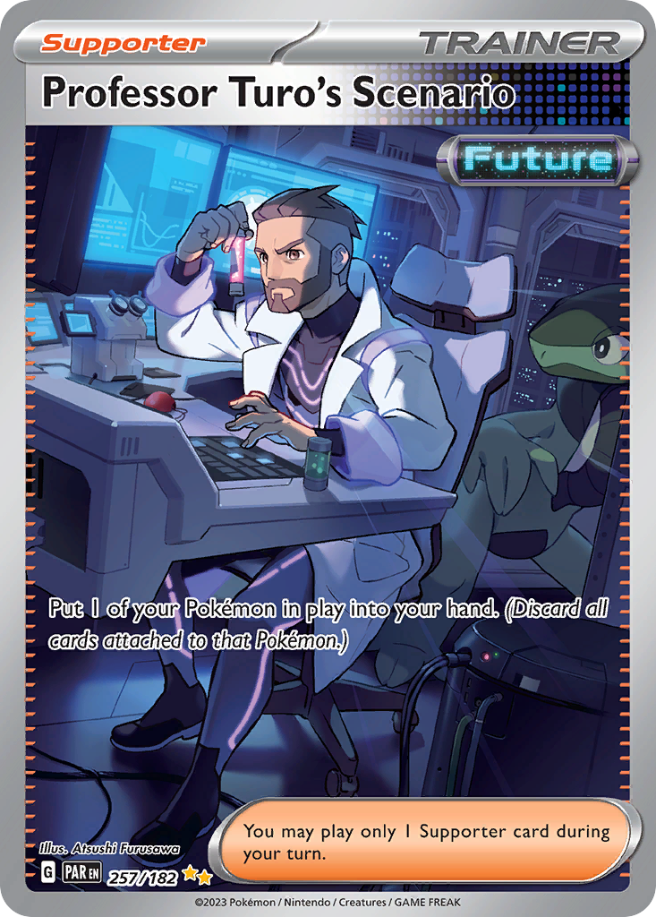 Professor Turo's Scenario (Future) (257/266) [Scarlet & Violet: Paradox Rift]