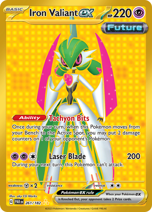 Iron Valiant ex (ex, Future) (261/266) [Scarlet & Violet: Paradox Rift]