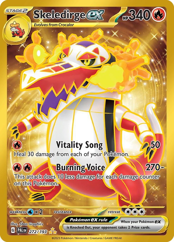 Skeledirge ex (ex) (272/279) [Scarlet & Violet: Paldea Evolved]