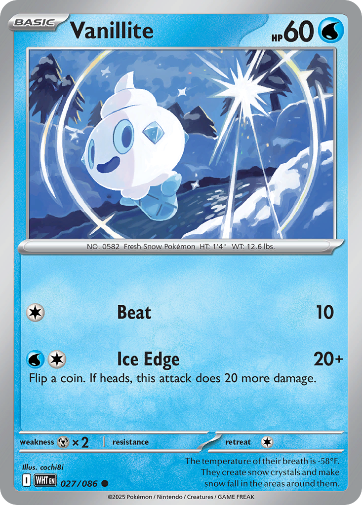 Vanillite - White Flare #27