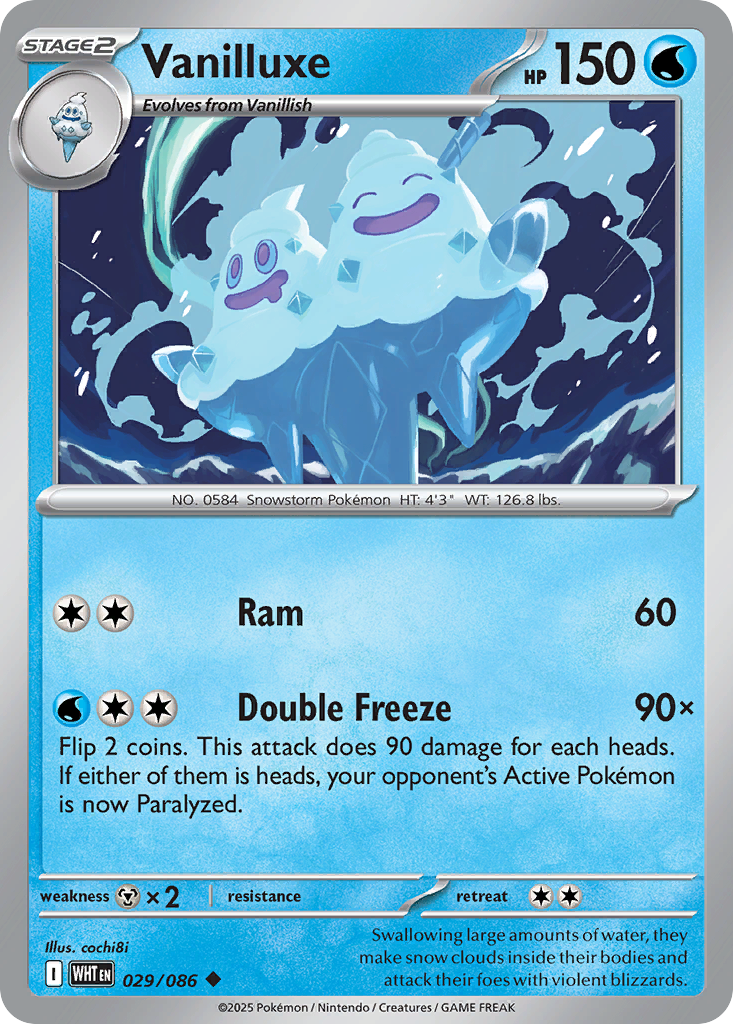 Vanilluxe - White Flare #29