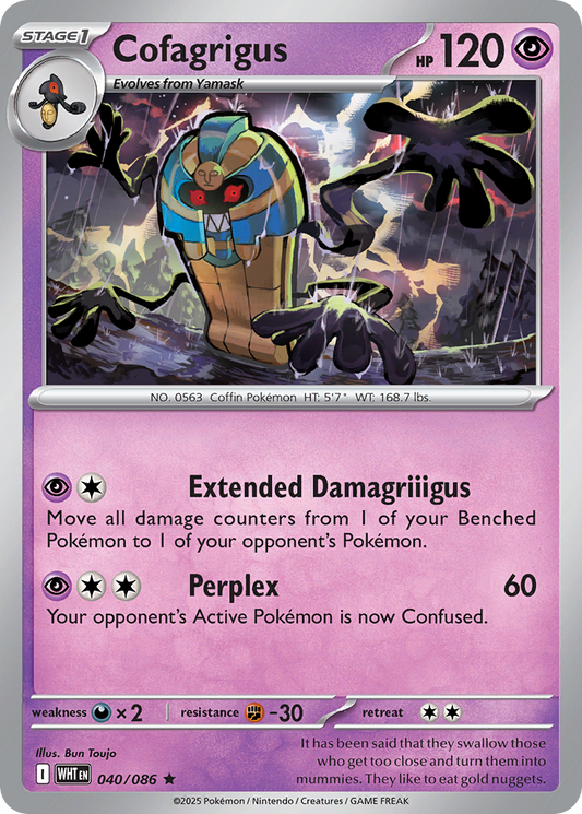 Cofagrigus - White Flare #40