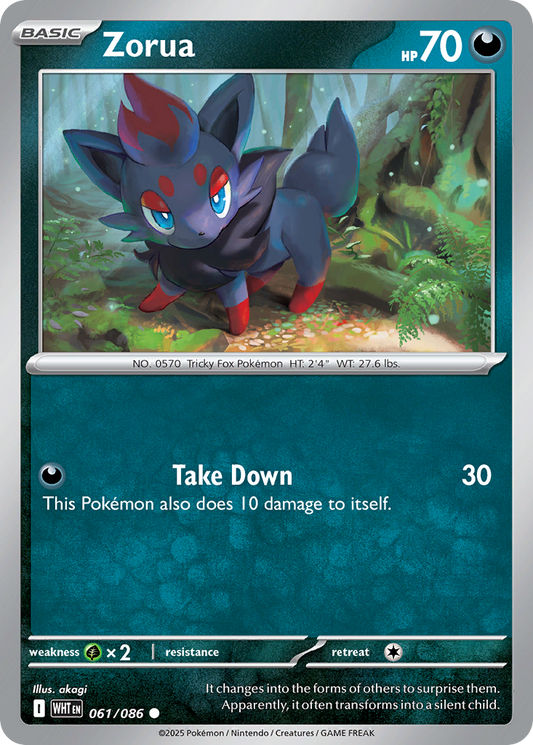 Zorua - White Flare #61