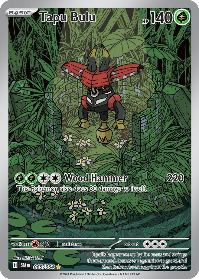 Tapu Bulu (65/99) [Scarlet & Violet: Shrouded Fable]