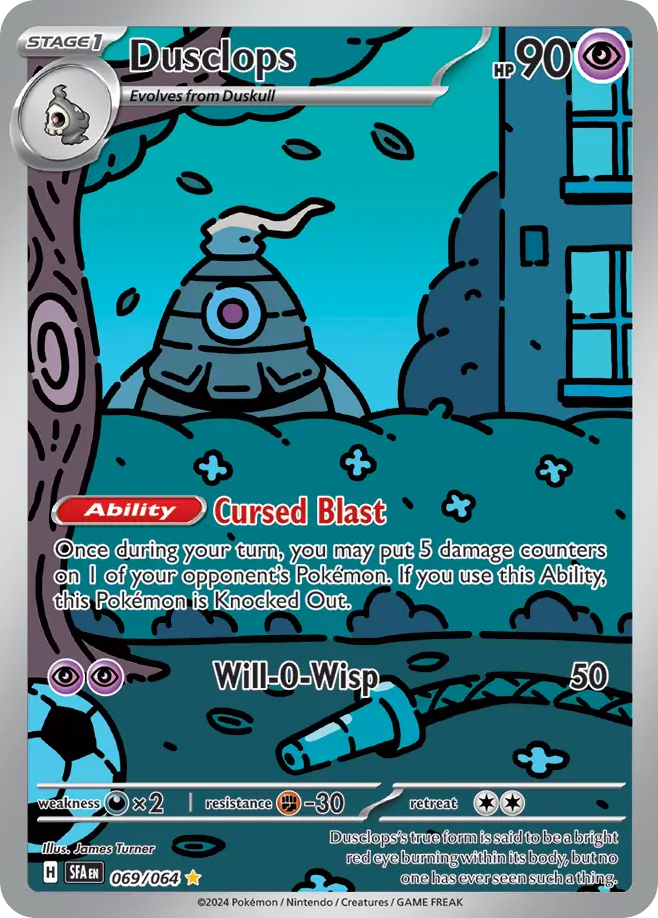 Dusclops (69/99) [Scarlet & Violet: Shrouded Fable]