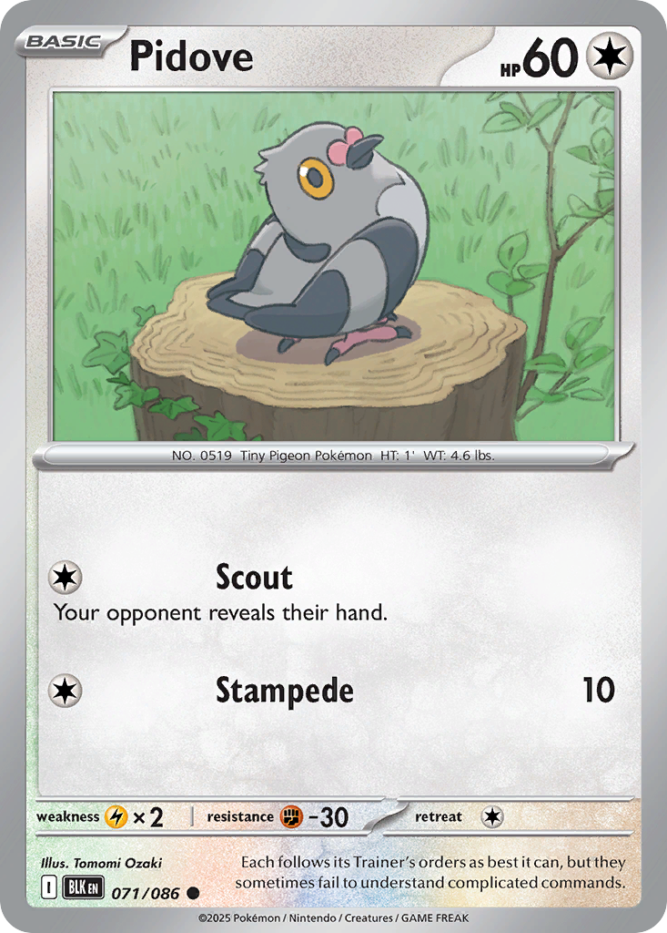 Pidove - Black Bolt #71