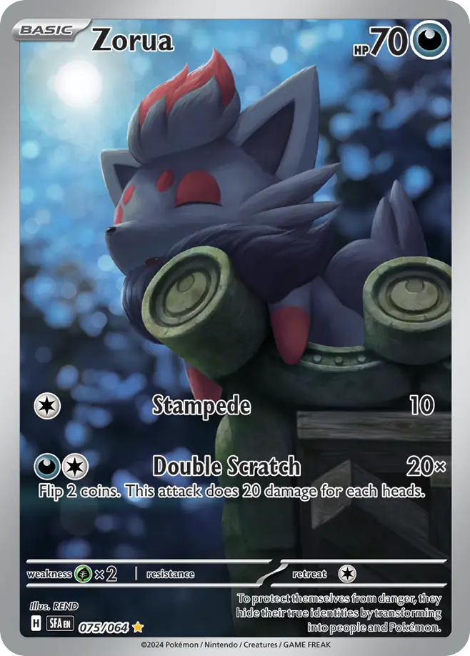 Zorua (75/99) [Scarlet & Violet: Shrouded Fable]