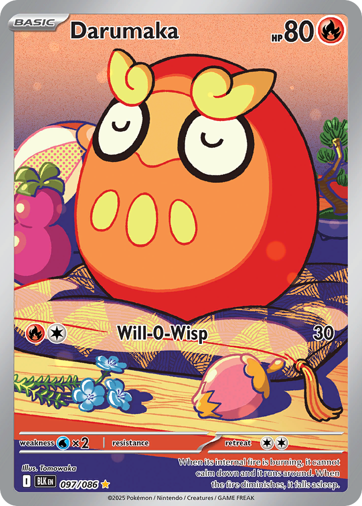 Darumaka - Black Bolt #97