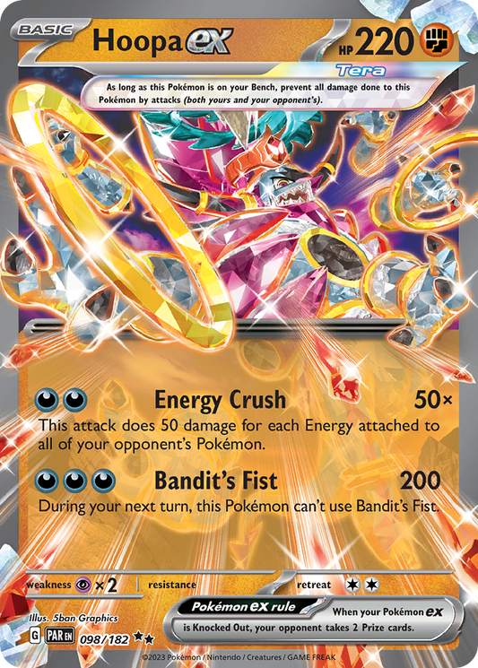 Hoopa ex (Tera, ex) (98/266) [Scarlet & Violet: Paradox Rift]