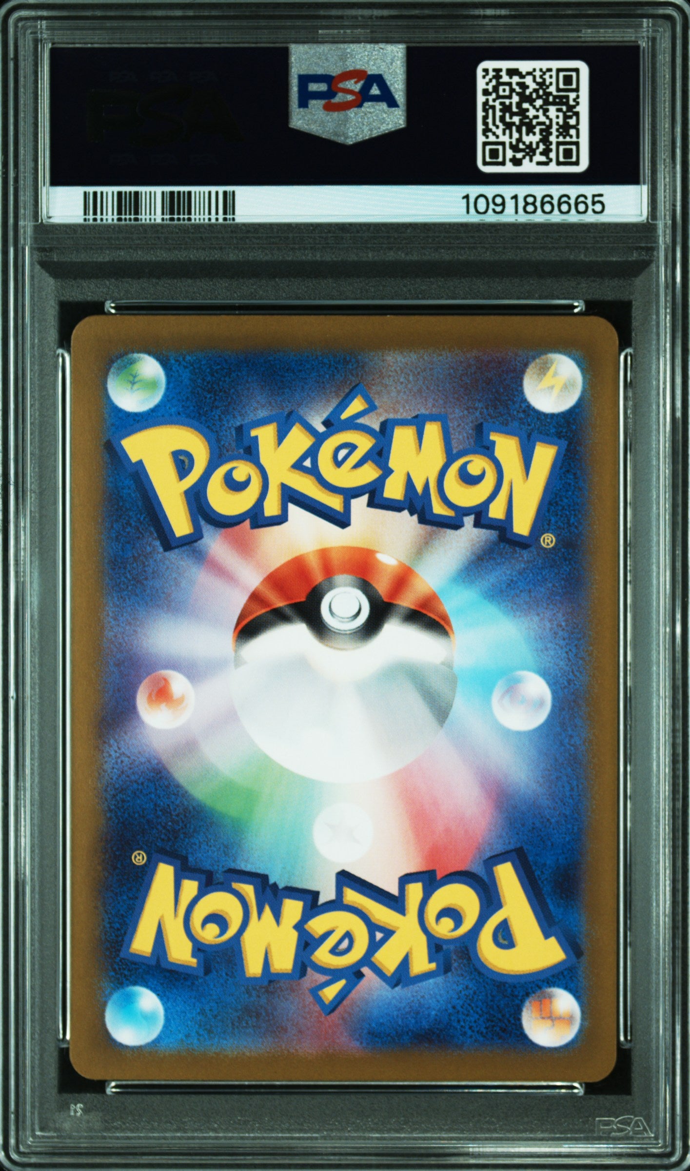 Mr. Mime Art Rare Pokemon Japanese Sv2a-Pokemon 151 179 NM PSA 10 (Back)
