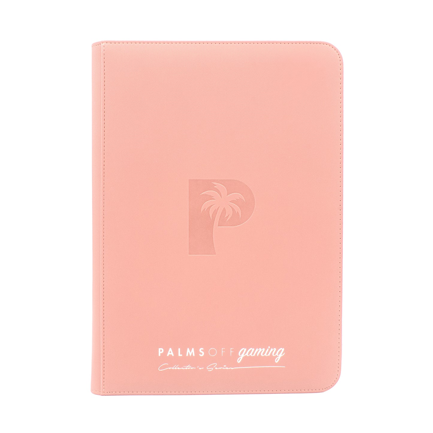 Palms Off Gaming - Collector's Series 9 Pocket Zip Trading Card Binder - PICK YOUR COLOUR