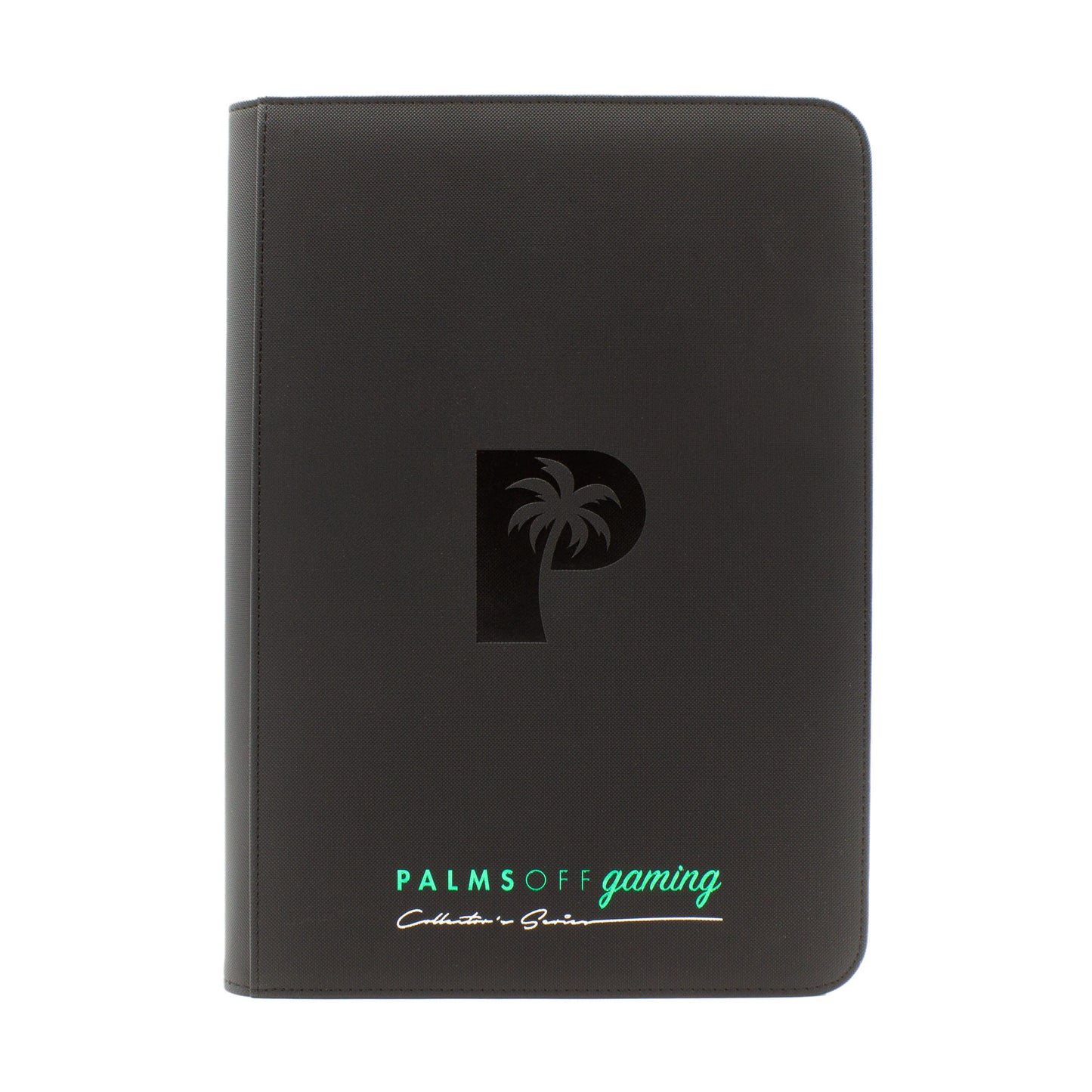 Palms Off Gaming - Collector's Series 9 Pocket Zip Trading Card Binder - PICK YOUR COLOUR