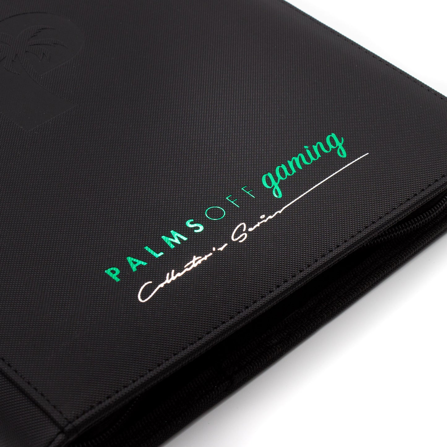 Palms Off Gaming - Collector's Series 9 Pocket Zip Trading Card Binder - PICK YOUR COLOUR