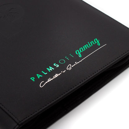 Palms Off Gaming - Collector's Series 9 Pocket Zip Trading Card Binder - PICK YOUR COLOUR