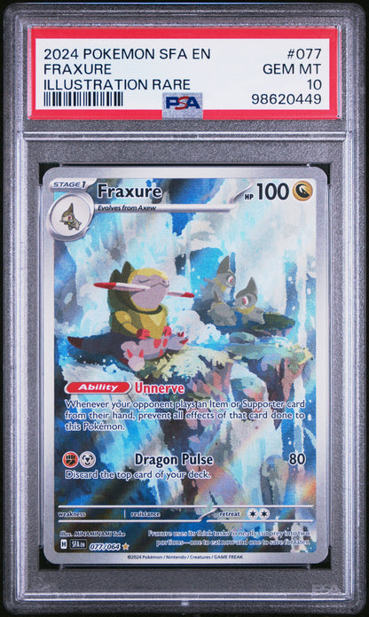 PSA 10 GEM MT FRAXURE #077 ILLUSTRATION RARE 2024