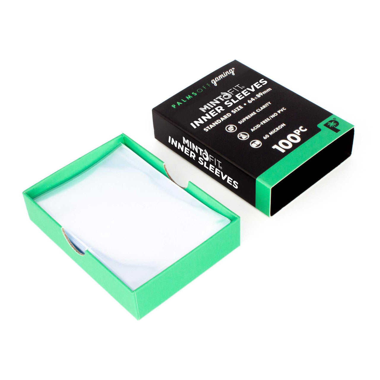 Palms Off Gaming - MintFit Inner Sleeves - Standard Size - 100pc