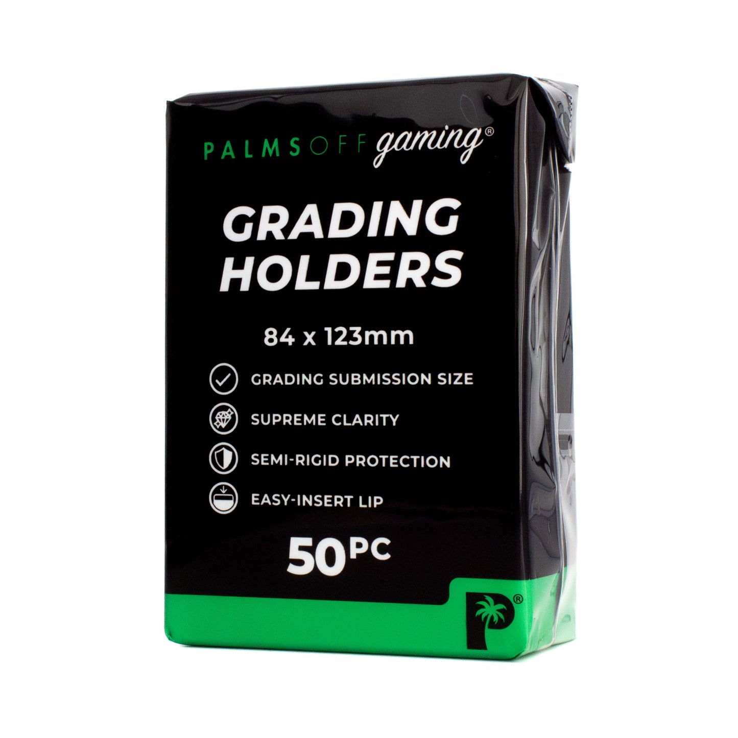 Palms Off Gaming - Grading Holders - Semi Rigid  - 50pc